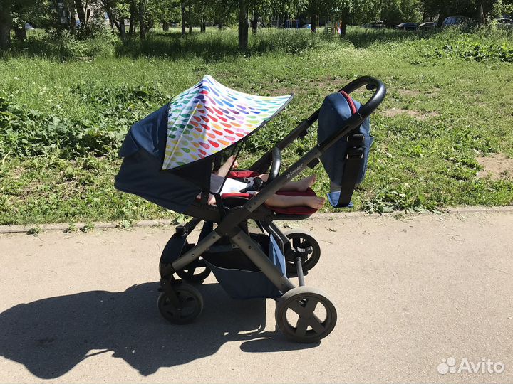 Козырек на коляску leokid