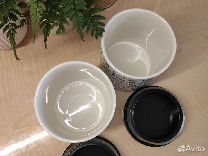 Фарфоровая банка 500мл