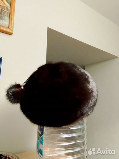 Берет женский норковый