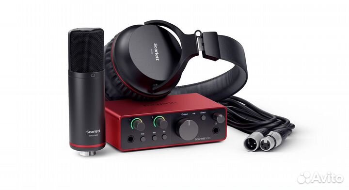 Набор Focusrite Scarlett Solo Studio 4th Gen