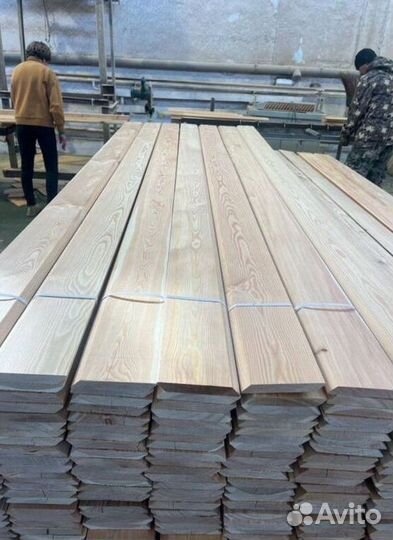 Планкен скошенный лиственница LES-4105