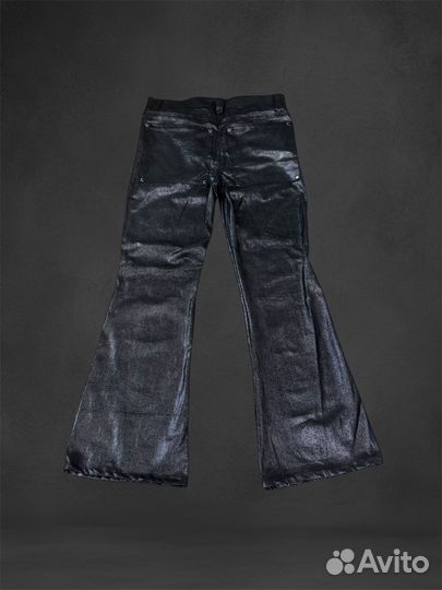 Клеш джинсы rick owens wax