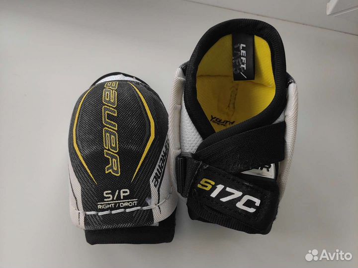 Детские хоккейные налокотники Bauer S170H S17