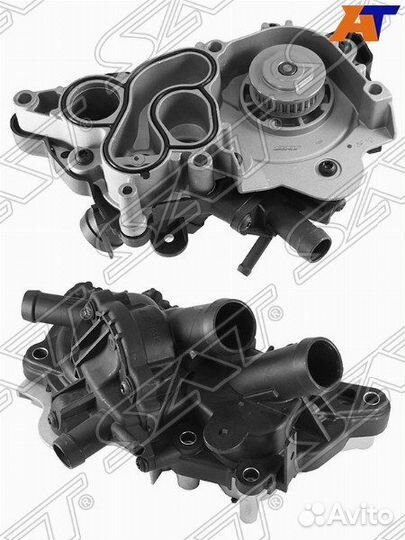 Водяной насос (помпа) 1,6л Поло / Рапид 2010-2023