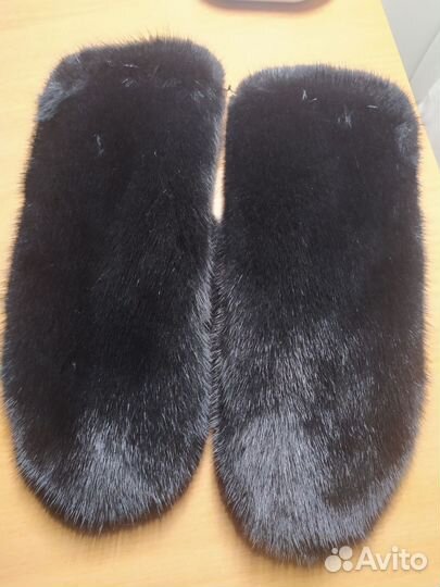 Варежки из норки