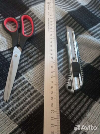 Ножницы большие нож канцелярский