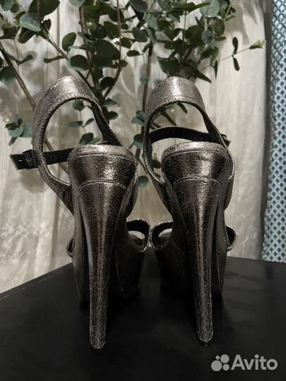Туфли металлик
