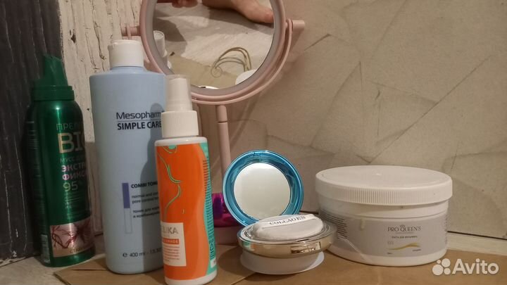 Косметика пакетом и аксессуары