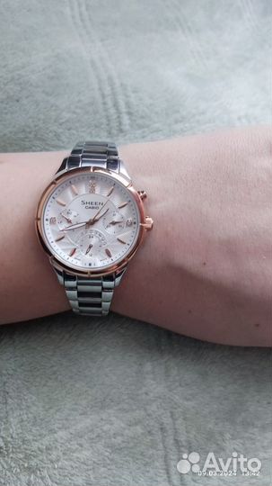 Часы женские casio sheen