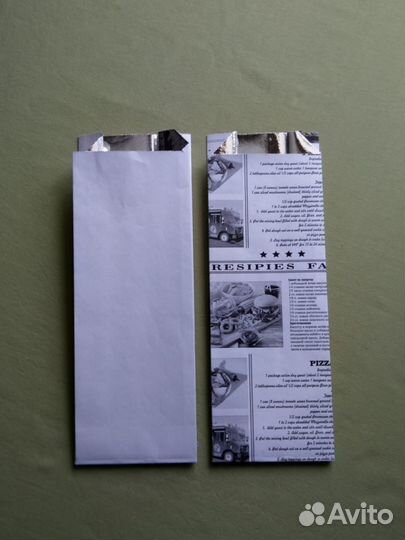 Бумажные пакеты фольгированные