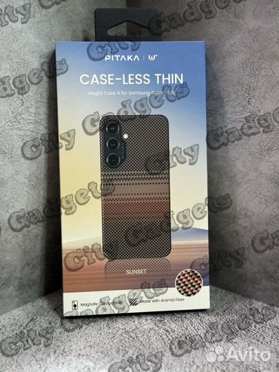 Чехол Pitaka на Samsung Galaxy S24 Sunset