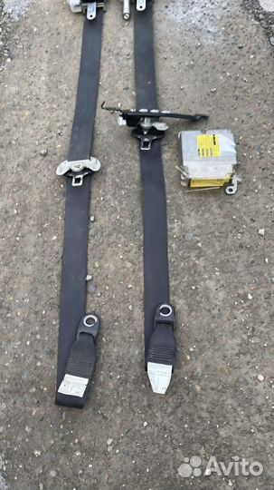 Ремни безопасности toyota corolla 180 блок srs