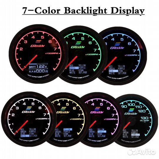 Датчик Greddy Media style - Температура масла