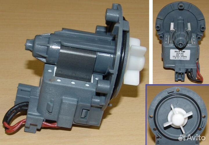 Насос сма 30w (без улитки, на винтах), pmp014un, O