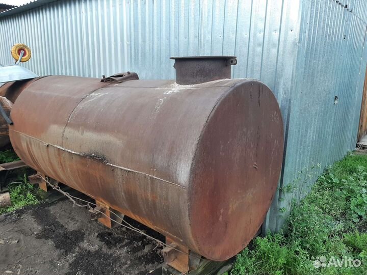 Бочка железная