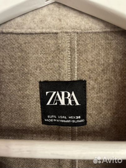 Пальто женское легкое Zara размер L