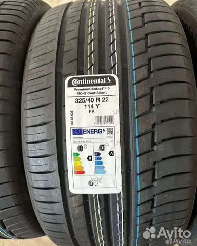 Continental ContiPremiumContact 6 285/45 R22 и 325/40 R22 114Y