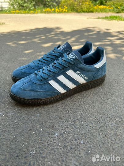 Кроссовки adidas handball spezial blue white