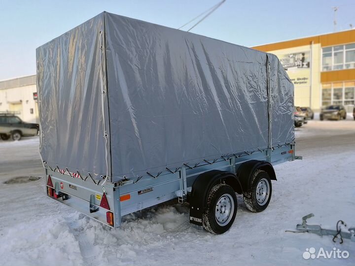 Прицеп 2-осный Викинг 3.5*1.5 R13, самосвал с