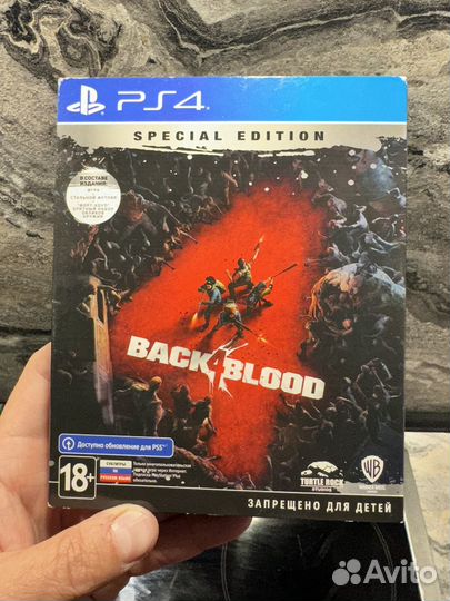 Back 4 blood ps4 steelbook