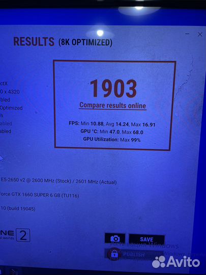 Evga 1660 super OC 6gd