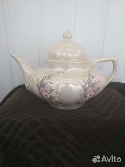 Чайник заварочный фарфоровый СССР большой