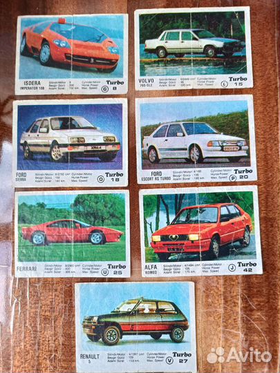 Вкладыши Турбо turbo оригинал