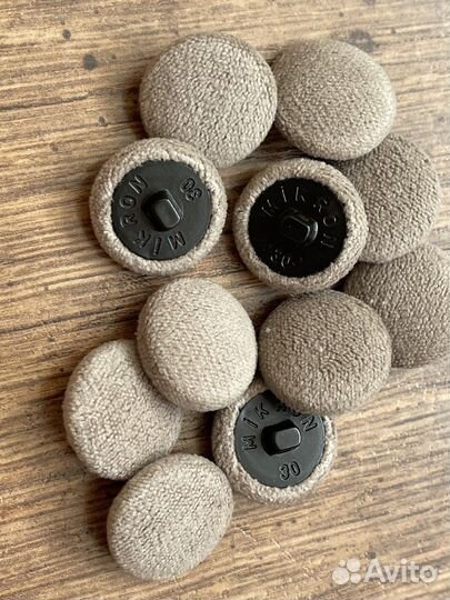 Обтяжка пуговиц