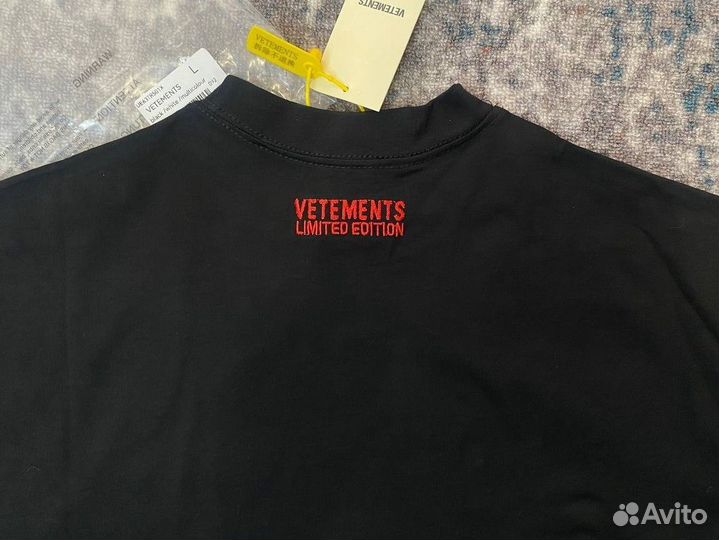 Футболка vetements rammstein