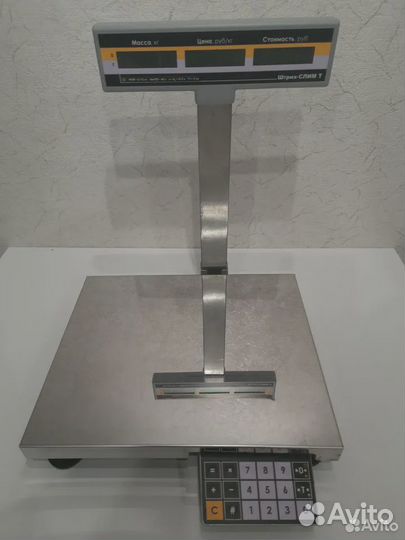 Весы электронные Штрих Слим Т (POS2)