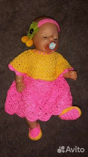 Одежда для куклы baby born
