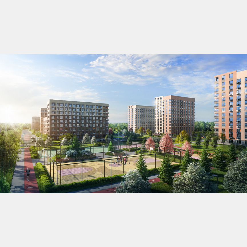 1-к. квартира, 34,6 м², 8/9 эт.
