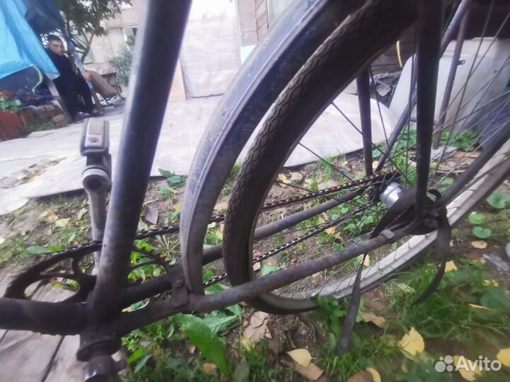 Арт объект велосипед не находу