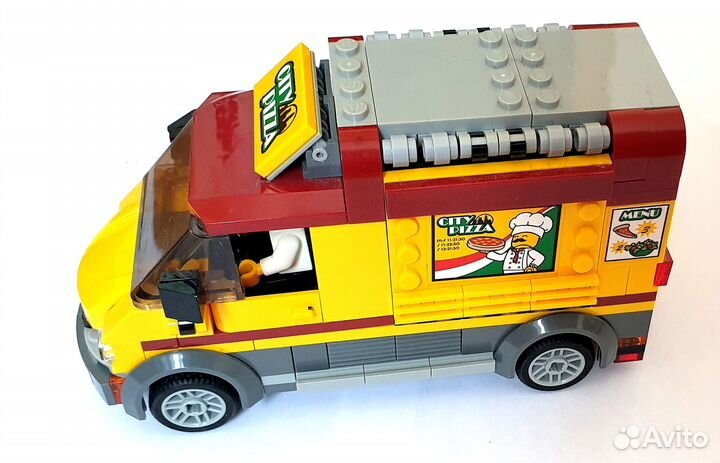 Lego City 60150 автофургон-пиццерия. Оригинал