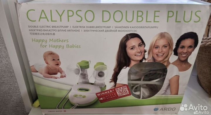 Молокоотсос электрический ardo calipso double plus