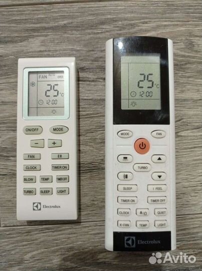 Пульт для кондиционера electrolux