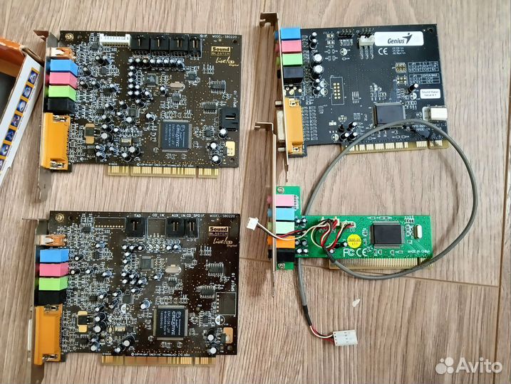 PCI звуковые карты