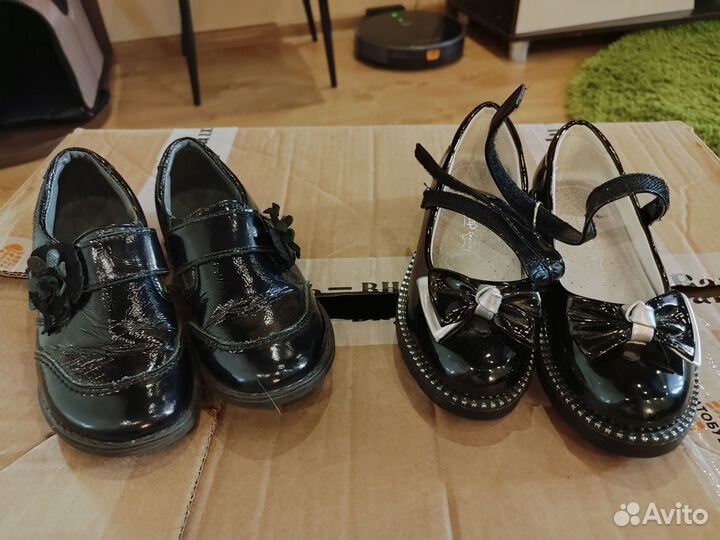Туфли бу для девочки 30 и кросовки новые