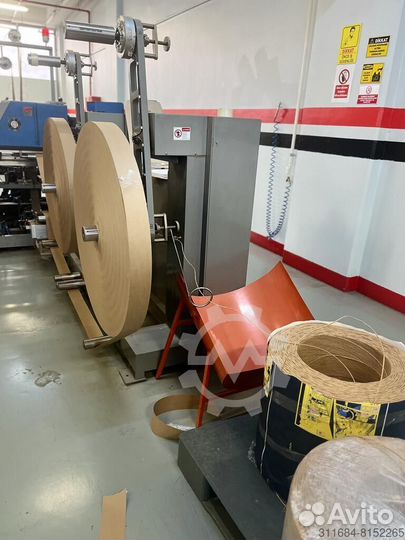 Автоматическая машина для производства бумажных па