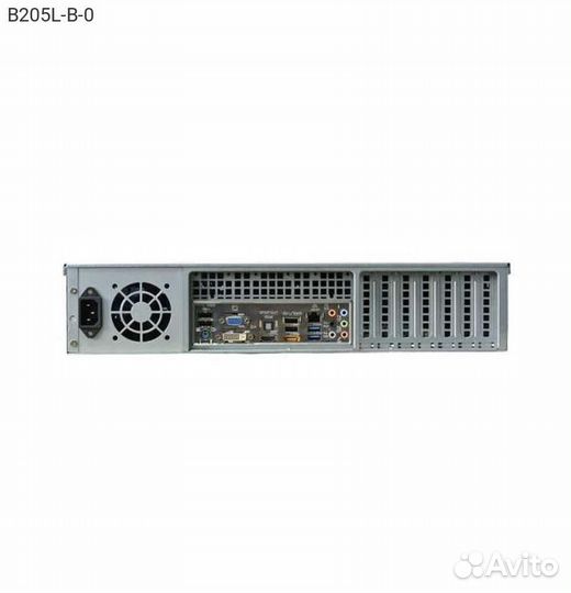 Корпус Procase B205L Rack Без бп чёрный 2U, B205L