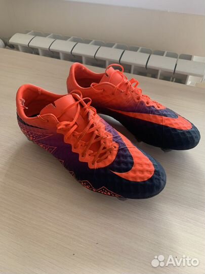 Бутсы Nike Hypervenom Phantom II Crimson SG/FG