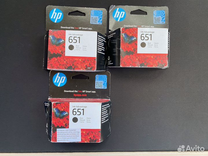 Картридж hp 651
