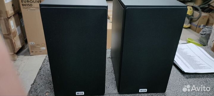 Полочная акустика Heco Aurora 300 Ebony Black (арт