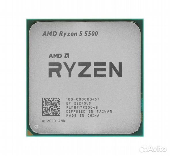 Процессор AMD Ryzen 5 5500, OEM