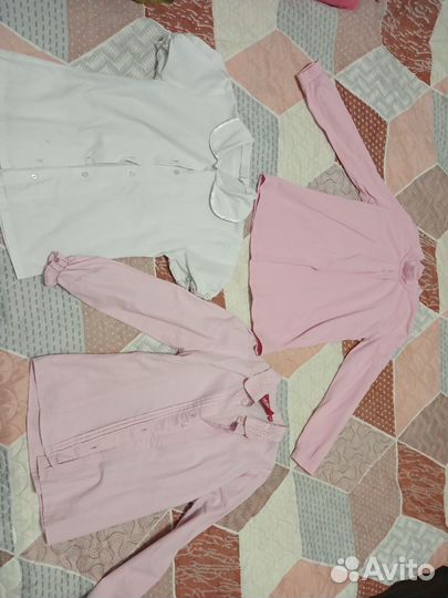 Блузки школьная форма