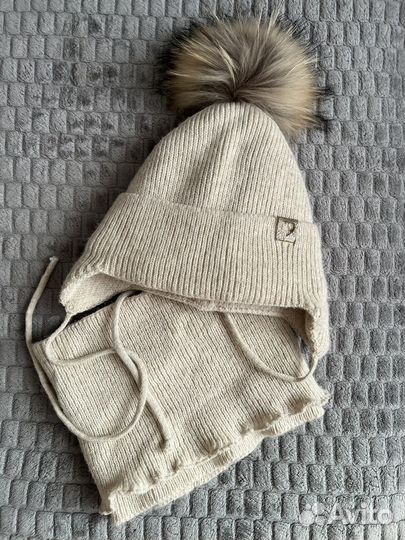 Зимняя шапка и снуд