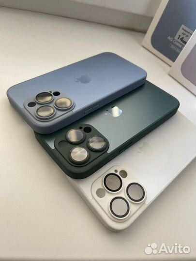 Чехол AG Glass на iPhone 12, 13, 14