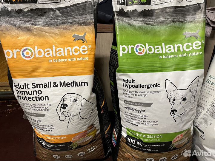 Корм для собак пробаланс
