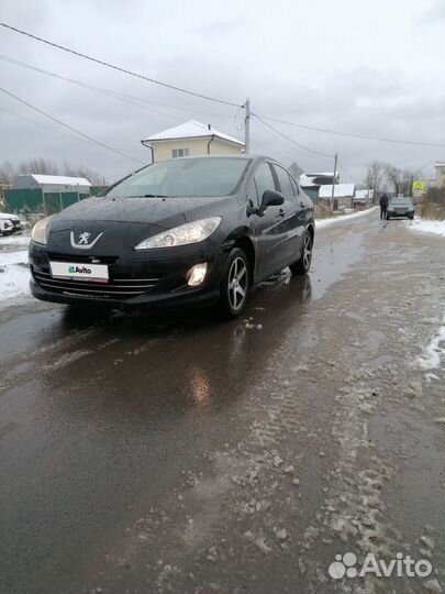 Peugeot 408 1.6 AT, 2012, битый, 202 882 км