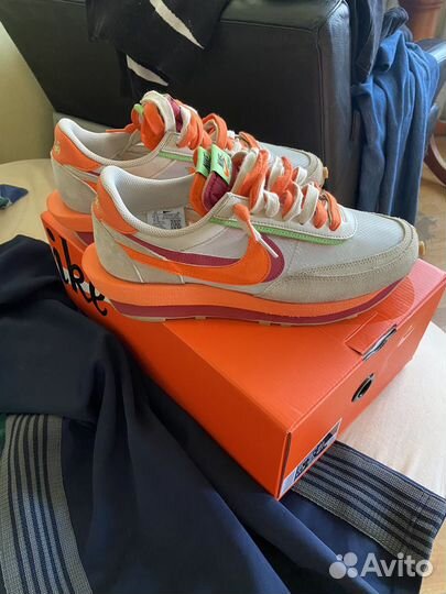 Nike x Sacai x Clot waffle оригинал